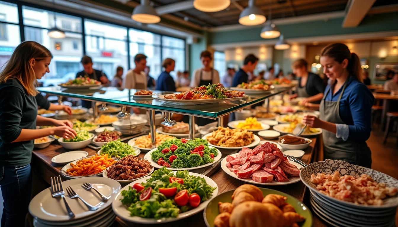 découvrez les meilleures adresses de buffet à volonté à toulouse, adaptées à tous les goûts et toutes les envies. profitez d'une variété de plats savoureux dans un cadre convivial.