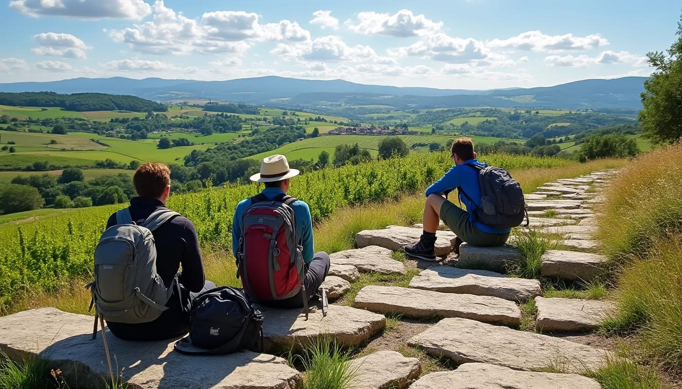 calculez facilement votre itinéraire pour le pèlerinage de compostelle depuis l'abbaye de valmont et préparez votre voyage en toute sérénité.
