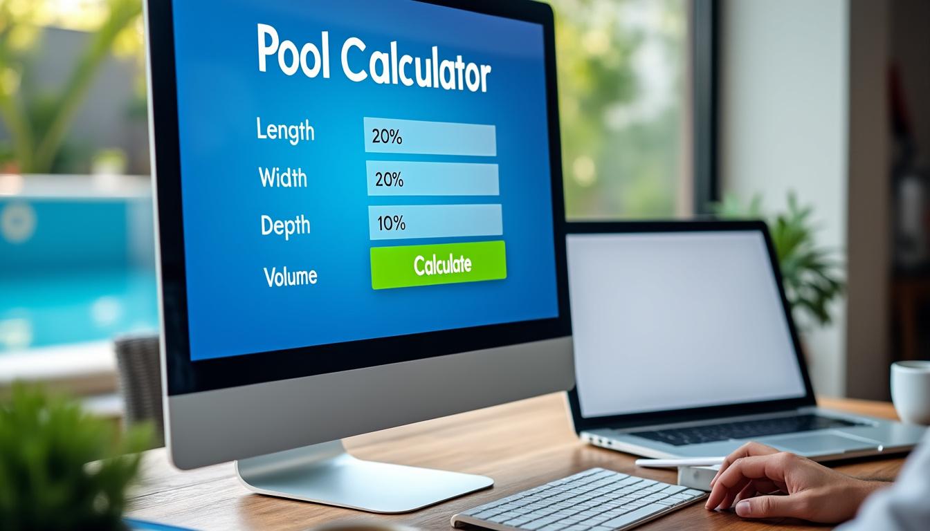découvrez comment utiliser le calculateur m3 de piscine sur lauremanaudou.fr pour estimer facilement et rapidement le volume d'eau nécessaire à votre piscine.