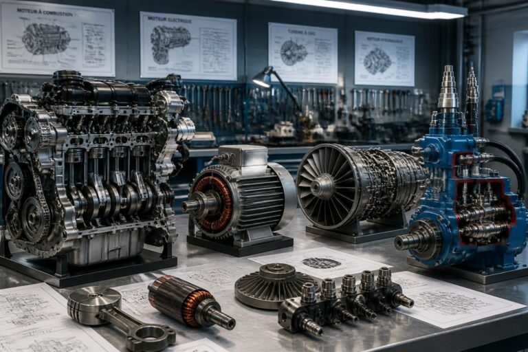 Tout savoir sur le fonctionnement et les types de moteurs