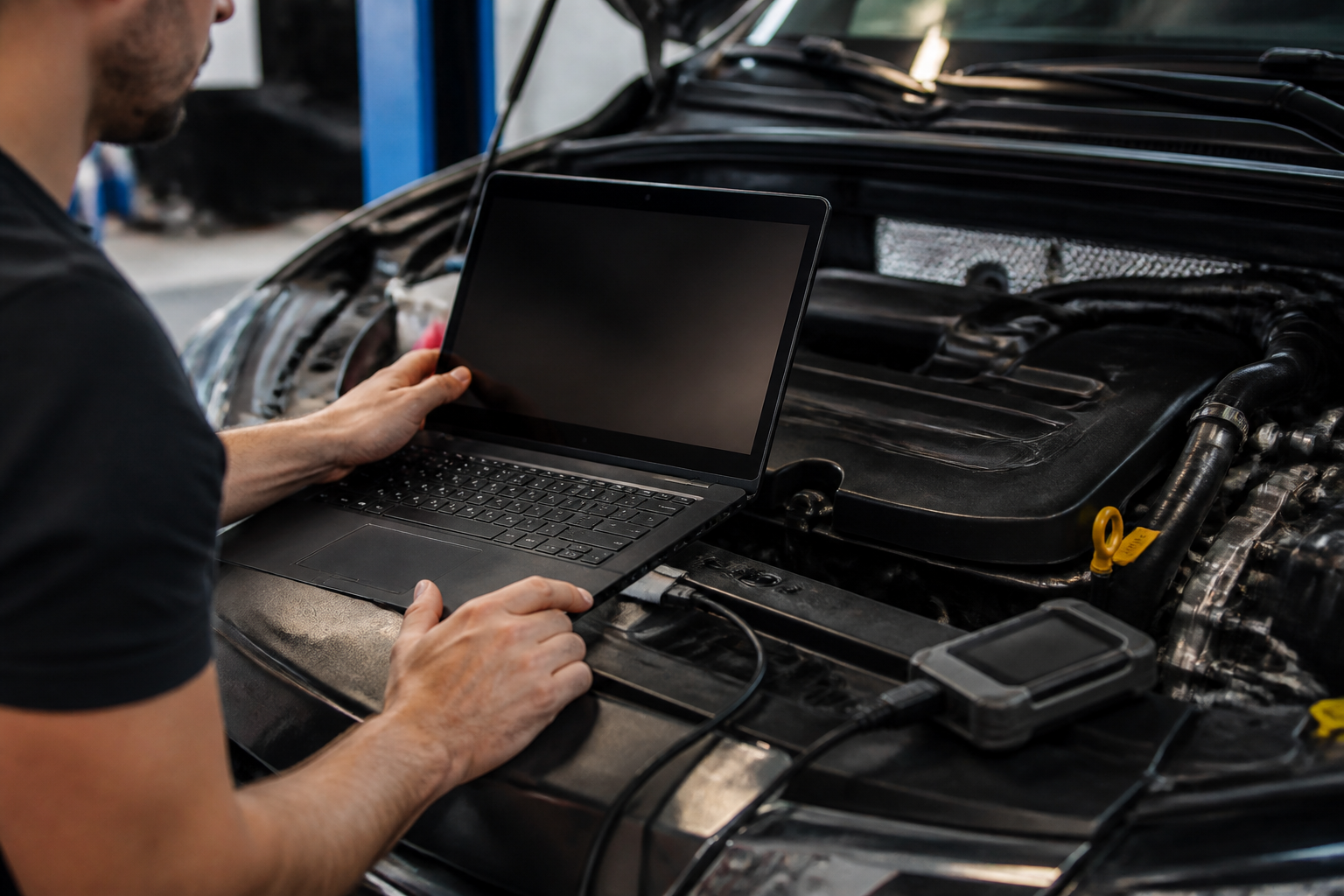 Diagnostic automobile sur ordinateur de bord
