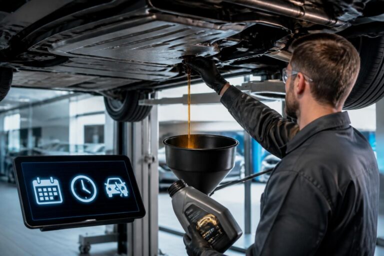 À quelle fréquence faut-il faire la vidange de votre voiture en 2026
