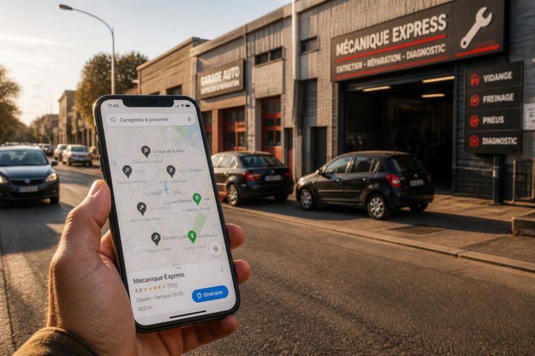 Comment trouver un garagiste autour de moi rapidement et efficacement