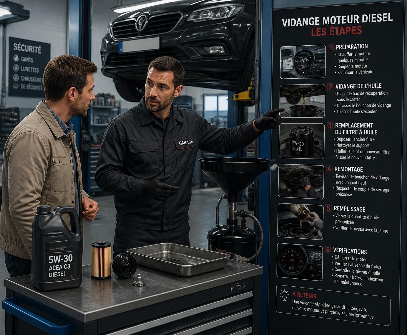 découvrez quand faire la vidange diesel pour optimiser les performances de votre véhicule et éviter les erreurs courantes grâce à nos conseils pratiques.