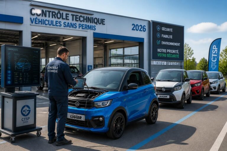 Tout savoir sur le contrôle technique des voitures sans permis en 2026