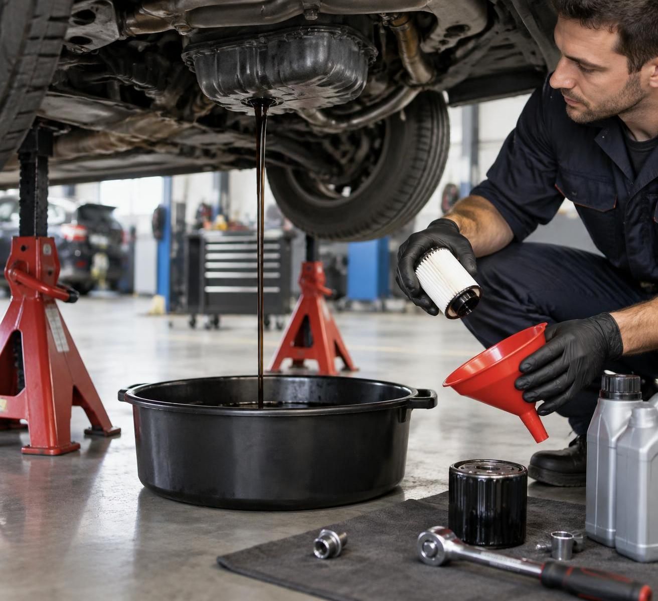 découvrez comment changer l’huile moteur facilement, étape par étape, et évitez les erreurs courantes pour entretenir votre voiture en toute sécurité.