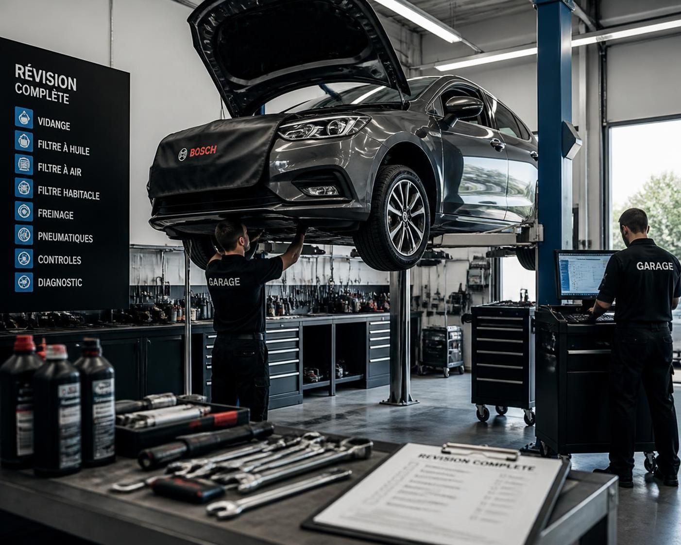 comparez les services de révision automobile et découvrez comment choisir le meilleur entretien pour votre véhicule afin d'assurer sa performance et sa sécurité.