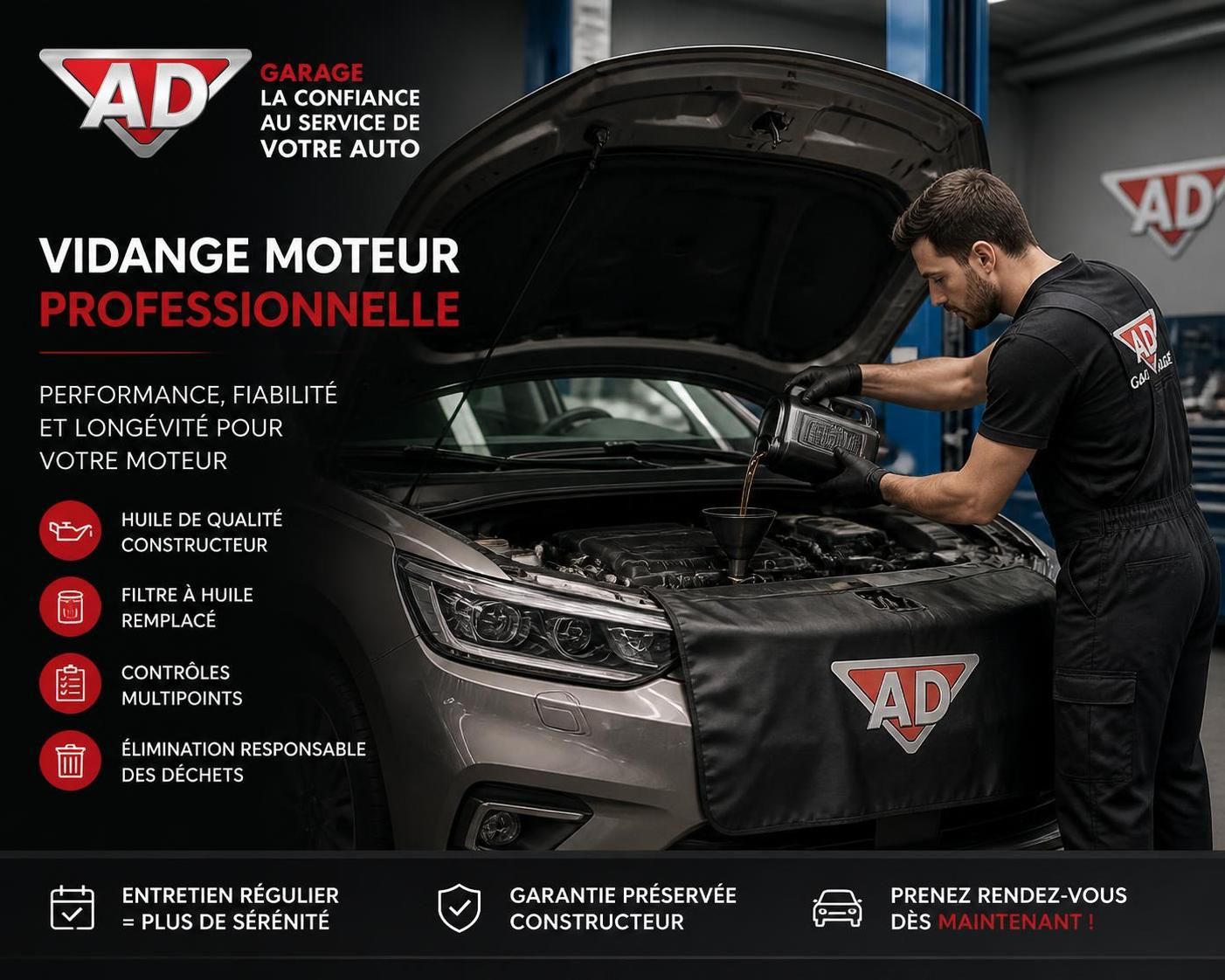 découvrez tout ce qu’il faut savoir sur le forfait vidange ad pour bien entretenir votre voiture et prolonger sa durée de vie.