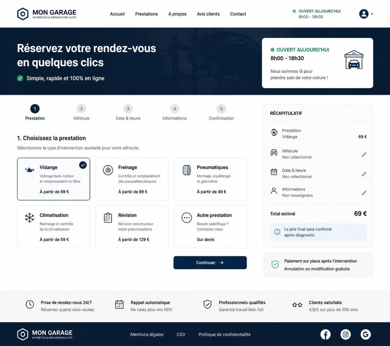 découvrez comment trouver un garage auto ouvert aujourd'hui offrant un service rapide et fiable pour l'entretien et la réparation de votre véhicule.