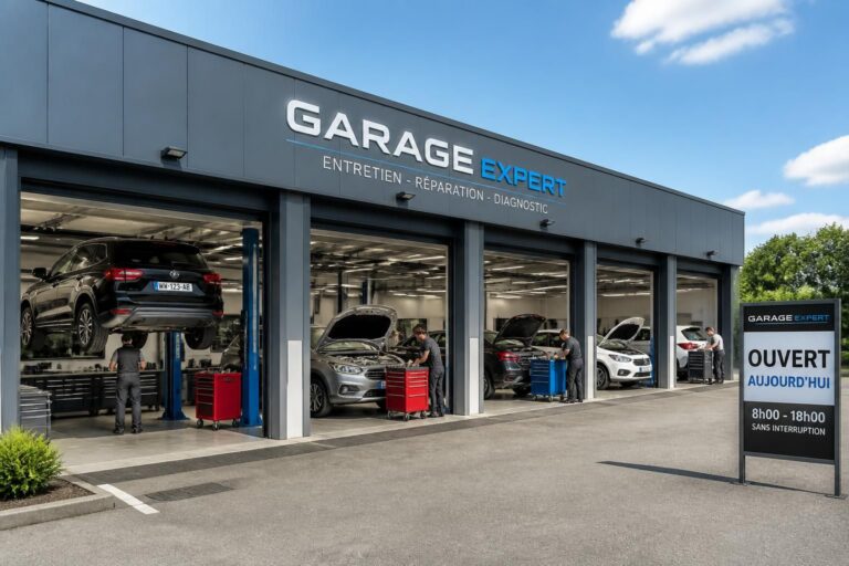 Garage auto ouvert aujourd’hui : comment trouver un service rapide et fiable