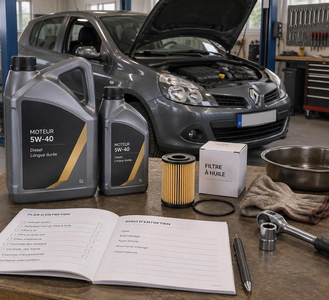 découvrez quelle huile moteur choisir pour une clio 3 1.5 dci en 2026 : viscosité, normes recommandées et conseils pour protéger votre moteur.
