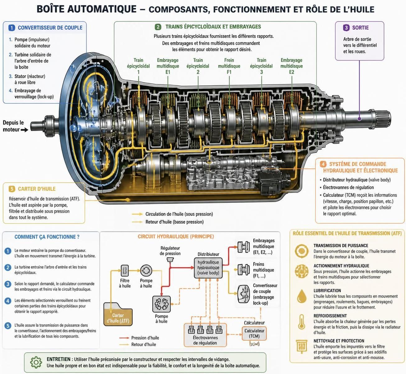 découvrez tout ce qu'il faut savoir sur la vidange de boîte automatique avec notre guide complet et des conseils pratiques pour entretenir efficacement votre véhicule.