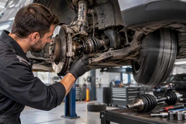 Bruit de cardan sur une voiture : causes, symptômes et solutions
