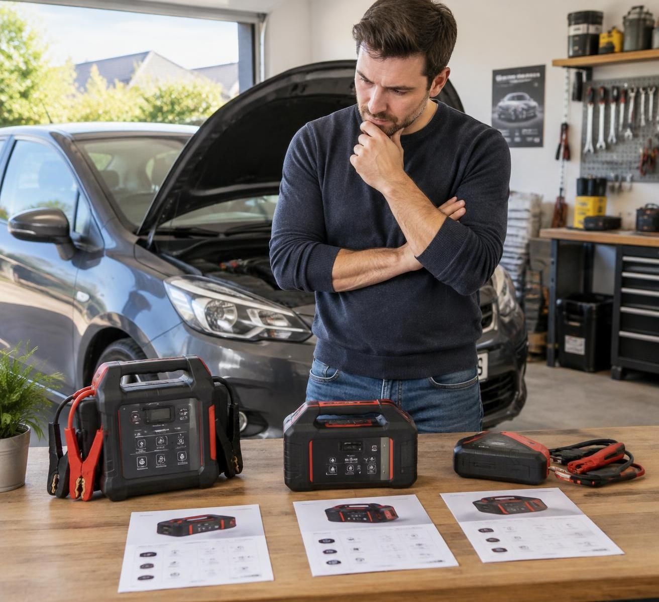 découvrez comment choisir un booster de batterie adapté à votre voiture et l’utiliser en toute sécurité pour démarrer rapidement en cas de panne.