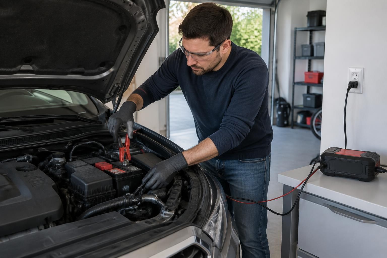 Comment recharger la batterie d’une voiture en toute sécurité