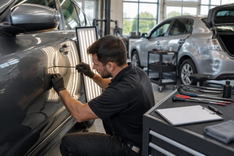 Quel est le tarif du débosselage sans peinture et quels facteurs influencent le prix ?