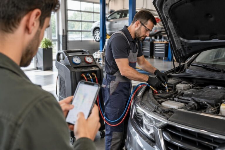 Recharge de climatisation voiture autour de moi : comment trouver un professionnel près de chez vous