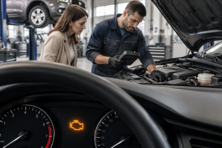 Voyant moteur allumé : causes possibles et solutions pour réagir